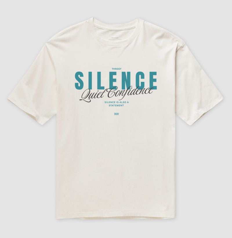 Oversized Silence: Quiet Confidence -  Thaggy Urban